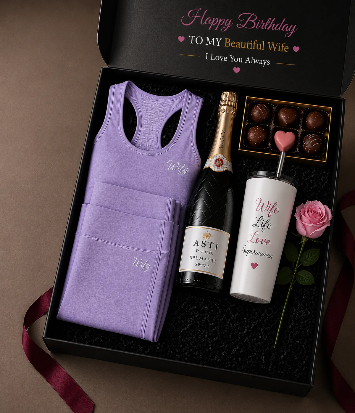 Active Elegance Gift Box — custom printed by LeeshDezynes