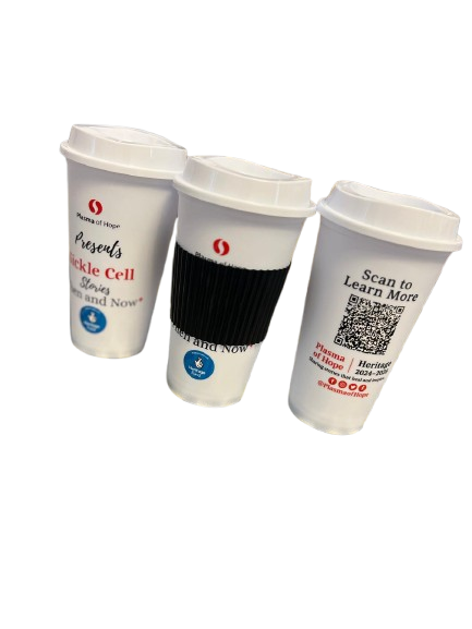 Branded Cups — custom printed by LeeshDezynes