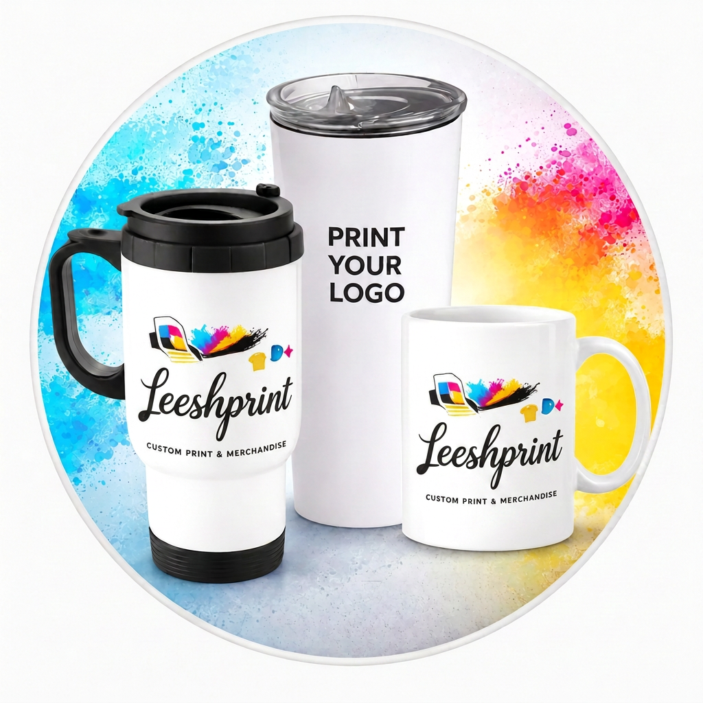 Business Merchandise printed and personalised by Leeshprint