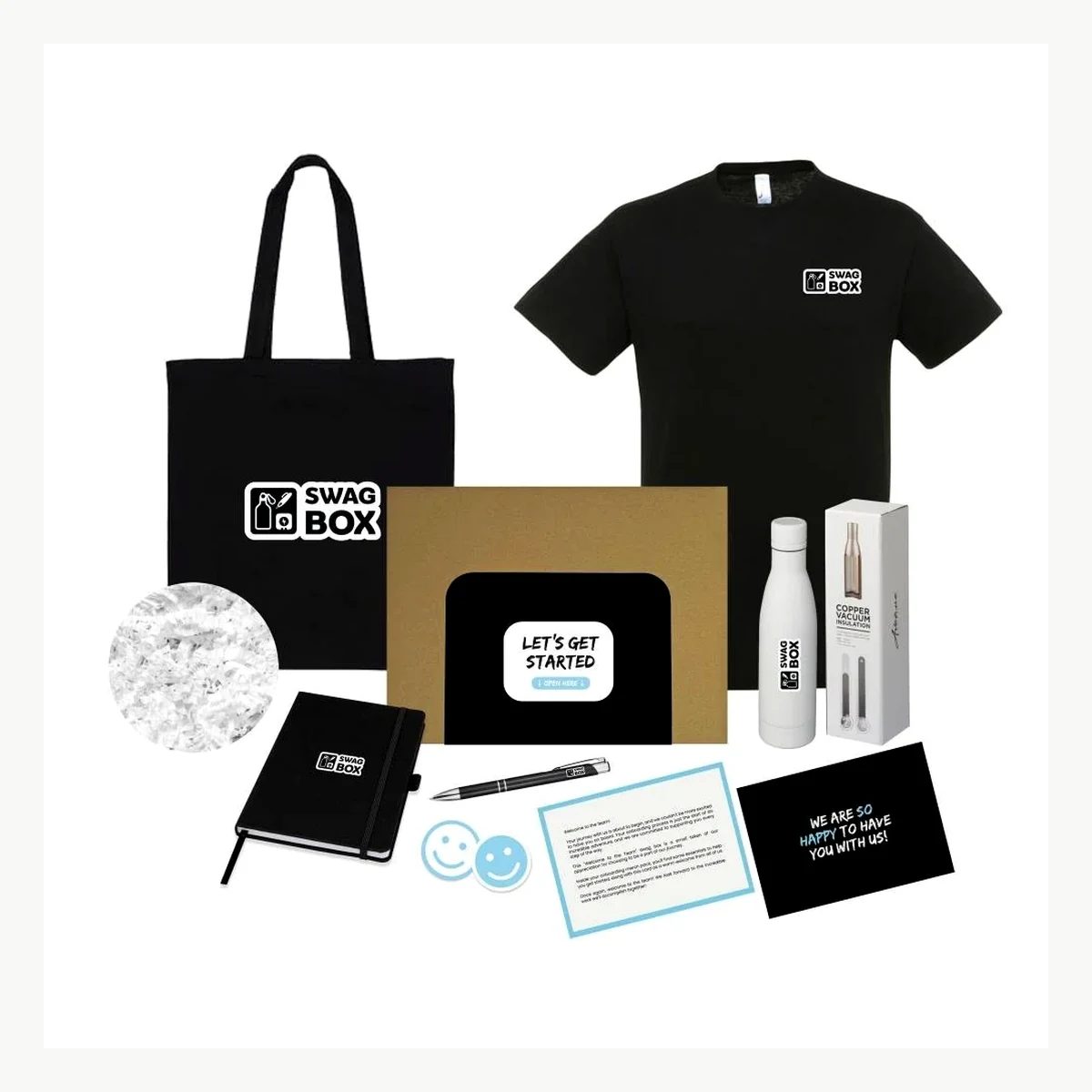 Corporate Packs printed and personalised by LeeshDezynes