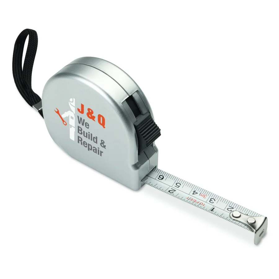2m ABS Measuring Tape for UV DTF Printing – Matt Silver — custom printed by LeeshDezynes