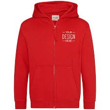 Zip-up Hoodie — custom printed by LeeshDezynes