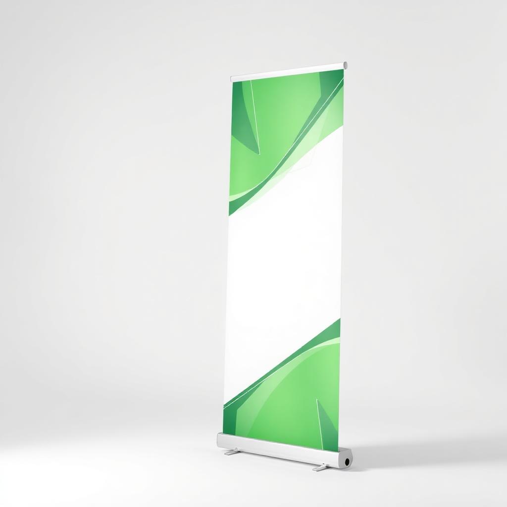 Roller Banner 850mm — custom printed by Leeshdezynes